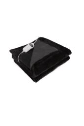 Ezysleep Cosy Heated Over Throw Fleece Blanket With Adjustable Control in Grey - thumbnail 2