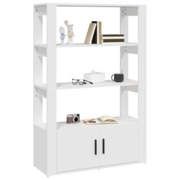 Berkfield Home Sideboard White 80x30x119.5 cm Engineered Wood - thumbnail 4
