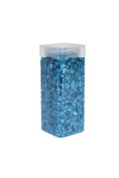 KDMD 5-8mm Pearlised Turquoise Glass Pebbles 750gr 3 Pack
