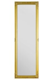 MirrorOutlet Fraser Gold Beaded Dress Mirror 122cm x 41cm - Size: 1 Pack - thumbnail 2