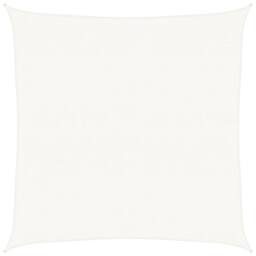 Berkfield Home Sunshade Sail 160 g/m¬≤ White 6x6 m HDPE - thumbnail 2