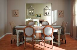 Loops 3 Bulb Ceiling Pendant Light Fitting Brushed Nickel LED E14 60W Bulb in Metallics - thumbnail 3
