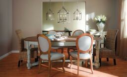 Loops 3 Bulb Ceiling Pendant Light Fitting Brushed Nickel LED E14 60W Bulb in Metallics - thumbnail 4