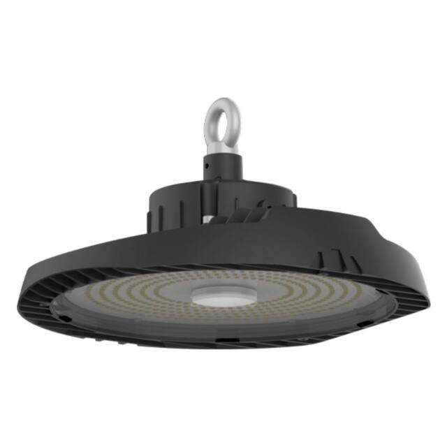 First Choice Lighting High Bay - 150W LED IP65 UFO Style Commercial Warehouse Light in Black - image 1