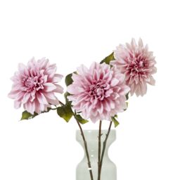 Hill Interiors The Natural Garden Collection Dahlia Artificial Flower in Pink - thumbnail 3