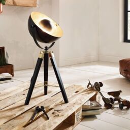 Eglo Covaleda Table Lamp in Black - thumbnail 1