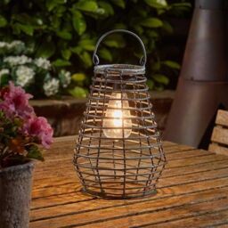 Marco Paul Solar Garden Lantern - Slate in Grey