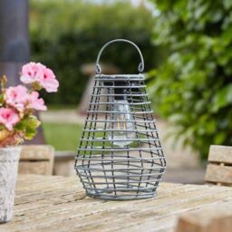 Marco Paul Solar Garden Lantern - Slate in Grey - thumbnail 2