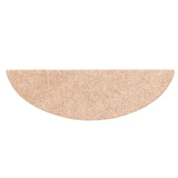 Berkfield Home Self-adhesive Stair Mats 5 pcs Brown 56x17x3 cm Needle Punch - Size: Medium - thumbnail 5