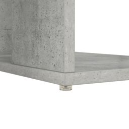 Berkfield Home Grey Computer Desk Concrete grey - thumbnail 8