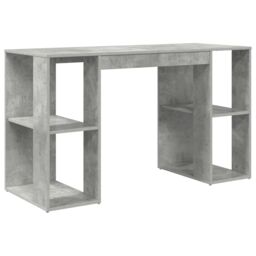 Berkfield Home Grey Computer Desk Concrete grey - thumbnail 2
