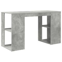 Berkfield Home Grey Computer Desk Concrete grey - thumbnail 6