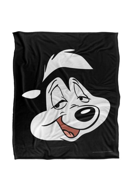 Warner Brothers Looney Tunes Officially Licensed Silky Touch Super Soft Throw Blanket 152 x 127 cm in White - image 1
