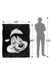 Warner Brothers Looney Tunes Officially Licensed Silky Touch Super Soft Throw Blanket 152 x 127 cm in White - thumbnail 5