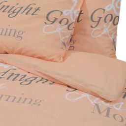 Berkfield Home Duvet Cover Set Pink 140x200 cm Cotton - thumbnail 5