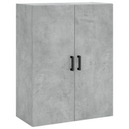 Berkfield Home Highboard Concrete Grey 69.5x34x180 cm Engineered Wood - thumbnail 5