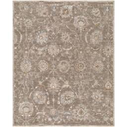 Livabliss Arda-Vintage Brown Grey Blue Traditional Boho Fringe Living Rug - Size: 200 cm x 290 cm - thumbnail 2
