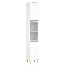 Berkfield Home 3 Piece Bathroom Cabinet Set White Engineered Wood - thumbnail 6