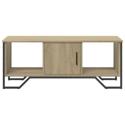 Berkfield Home Coffee Table Sonoma Oak 100x51x40 cm Engineered Wood in Brown - Size: 100 x 51 x 40 cm - thumbnail 5