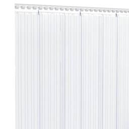 Berkfield Home Door Curtain Transparent 200 mmx1.6 mm 25 m PVC - thumbnail 3
