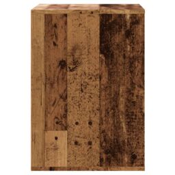 Berkfield Home Corner Chest of Drawers Old Wood 60x41x58 cm Engineered Wood in Brown - Size: 60 x 41 x 58 cm - thumbnail 6