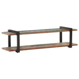 Berkfield Home TV Cabinet 160x40x40 cm Solid Reclaimed Wood in Brown - Size: 160 x 40 x 40 cm - thumbnail 6