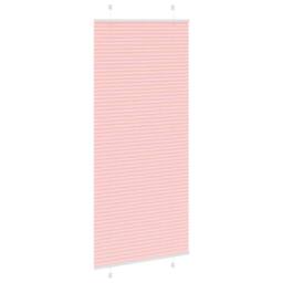 Berkfield Home Pleated Blind Pink 85x200 cm Fabric Width 84.4 cm Polyester - thumbnail 4