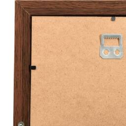Berkfield Home Modern Collage Photo Frame for 10x(13x18 cm) Picture Dark Brown MDF - Size: 13x18 cm - thumbnail 5