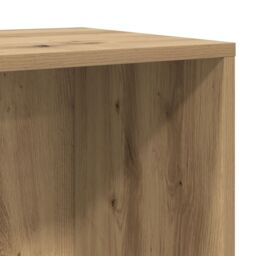 Berkfield Home TV Cabinet with Storage Artisan oak Engineered Wood in Brown - thumbnail 8