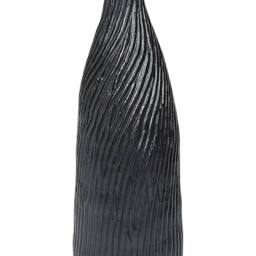 Wyld and Coco Black Terracotta Vase 50cm - Minimalist Scandi Decorative - thumbnail 2