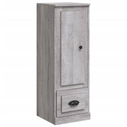 Berkfield Home Highboard Grey Sonoma 36x35.5x103.5 cm Engineered Wood - thumbnail 3
