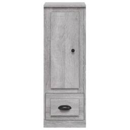 Berkfield Home Highboard Grey Sonoma 36x35.5x103.5 cm Engineered Wood - thumbnail 5
