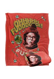 Warner Brothers A Christmas Story Silky Touch Super Soft Throw Blanket 152x127cm in White - Size: 152x127 cm - thumbnail 2
