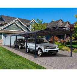 Palram Arcadia Carport 10600 - Polycarbonate - L1077 x W359 x H242 - Grey - thumbnail 2