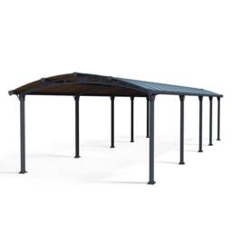 Palram Arcadia Carport 10600 - Polycarbonate - L1077 x W359 x H242 - Grey - thumbnail 1