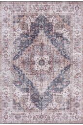 THE RUGS Palma Indoor Outdoor Reversible Rug Durable Soft for Living Room in Grey - Size: 200 cm x 290 cm