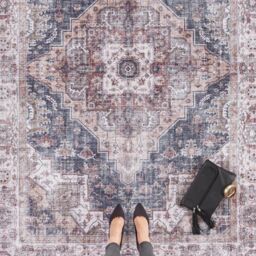 THE RUGS Palma Indoor Outdoor Reversible Rug Durable Soft for Living Room in Grey - Size: 200 cm x 290 cm - thumbnail 3