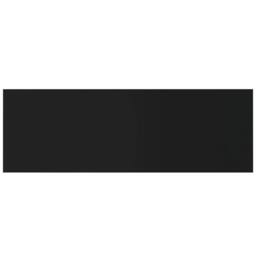 Berkfield Home Wall Headboard Black 240x1.5x80 cm Engineered Wood - thumbnail 5