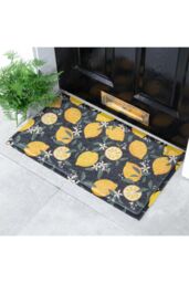 Artsy Mats Lemons Indoor Outdoor Doormat - Size: 40 cm x 70 cm - thumbnail 1