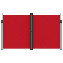 Berkfield Home Retractable Side Awning Red 200x1000 cm
