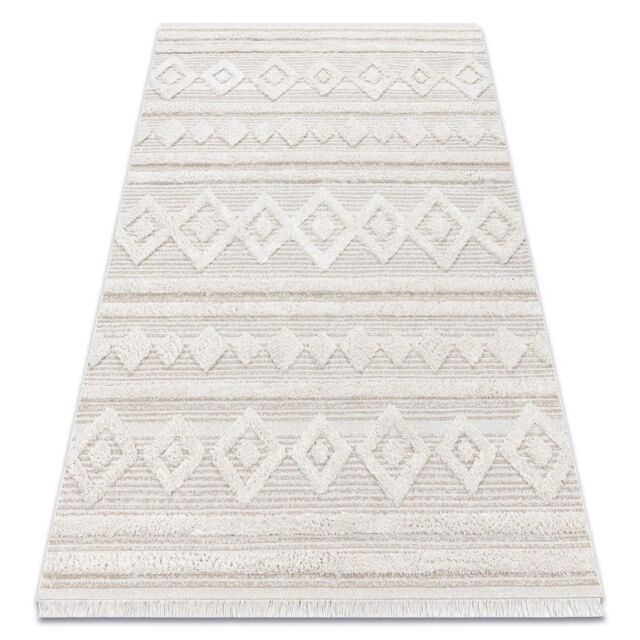 RugsX Moroc Rug in Beige - Size: 136 cm x 190 cm - image 1