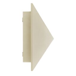 Nordlux Modern Outdoor Wall Light Sand Aluminium GU10 Weatherproof - Mains Powered, IP54 in Beige - thumbnail 2