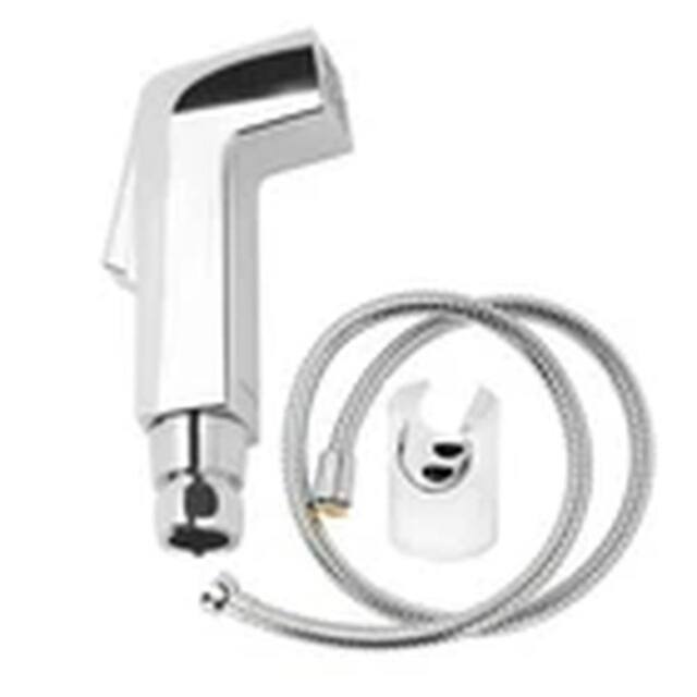 Havendro Bidet Sprayer - Hand Hygiene Shower, Bathroom Faucet Cleaner in Silver - image 1