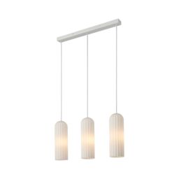Nordlux Vintage Indoor Glass Fluted White Mains Powered, IP20 - thumbnail 1