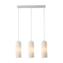 Nordlux Vintage Indoor Glass Fluted White Mains Powered, IP20 - thumbnail 3