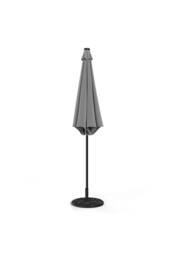 Living and Home Outdoor Solar 24 LED Lights Patio with Crank for Patio Market with Base in Light Grey - thumbnail 5