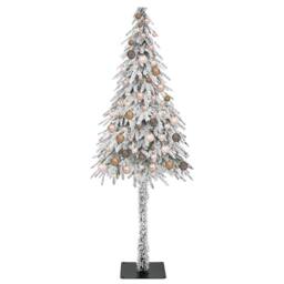 Berkfield Home Christmas Tree with 300 LEDs White 180 cm PE & Steel - thumbnail 4