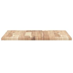 Berkfield Home Table Top Square 60x60x2 cm Solid Wood Acacia in Brown - Size: 60 x 60 x 2 cm - thumbnail 6