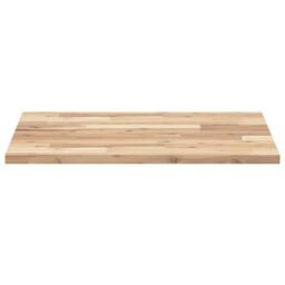 Berkfield Home Table Top Square 60x60x2 cm Solid Wood Acacia in Brown - Size: 60 x 60 x 2 cm - thumbnail 4