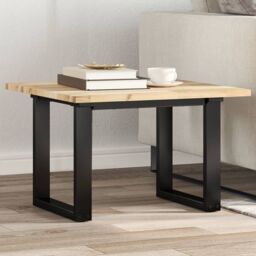 Berkfield Home Table Top Square 60x60x2 cm Solid Wood Acacia in Brown - Size: 60 x 60 x 2 cm - thumbnail 1